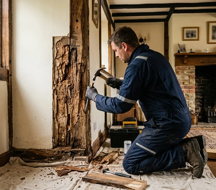 Dry Rot Repair Services East London: From Detailed Survey to Structural Restoration